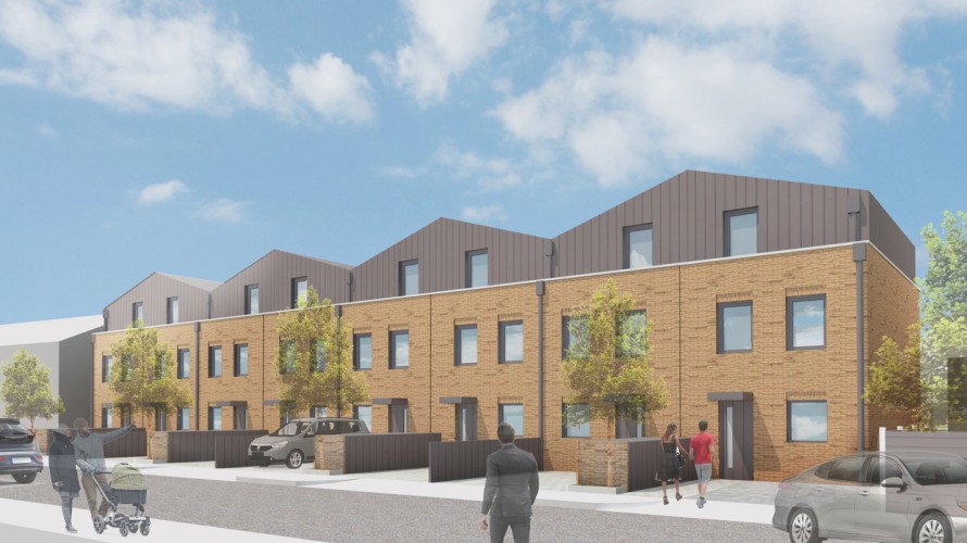 Planning permission granted at Eveline Road, Mitcham